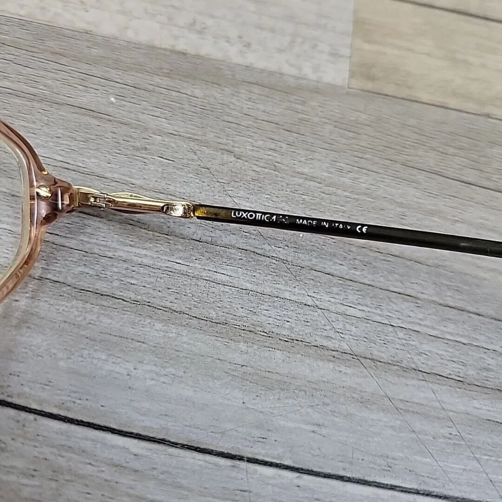 Vintage Luxottica Eyeglasses LU4283‎ L944 Frames Only 52-16 135 Oval Full Rim